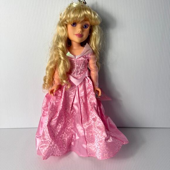 NWT Flaw Disney World Perfectly Princess Tea Party Aurora Tea Doll 19 in - Picture 10 of 10